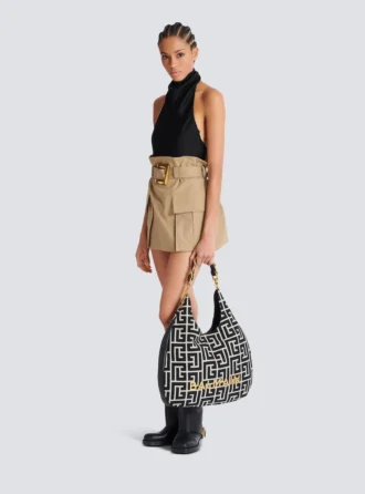 1945 Soft Hobo Grand sac fourre-tout en jacquard monogrammé 1945 Soft Hobo Grand sac fourre-tout en jacquard monogrammé