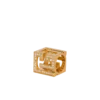 Bague cube en strass 3D PB