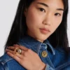 Bague sphérique avec piercing