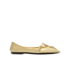 Ballerines Sync en cuir d&rsquo;agneau brillant