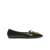 Ballerines Sync en cuir d&rsquo;agneau brillant