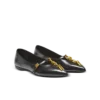 Ballerines Sync en cuir d&rsquo;agneau brillant