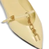 Ballerines Sync en cuir d&rsquo;agneau brillant