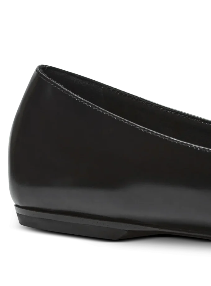 Ballerines Sync en cuir d&rsquo;agneau brillant