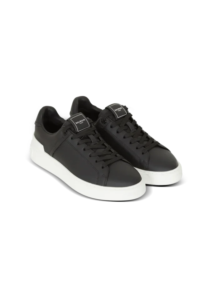 Baskets B-Court en cuir de veau Baskets B-Court en cuir de veau