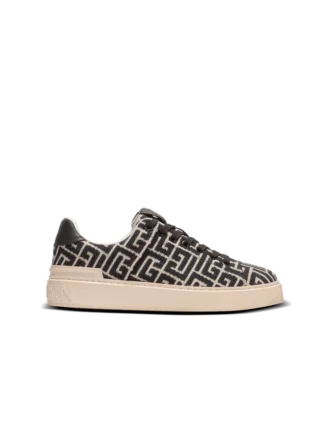 Baskets B-Court en jacquard monogrammé Baskets B-Court en jacquard monogrammé