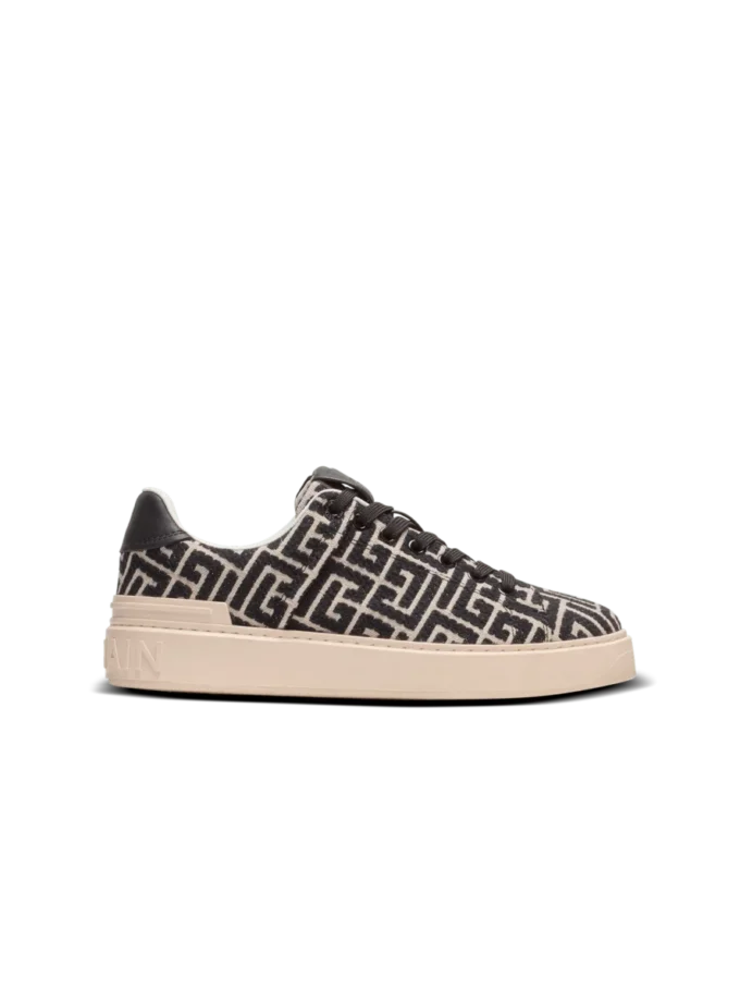 Baskets B-Court en jacquard monogrammé Baskets B-Court en jacquard monogrammé