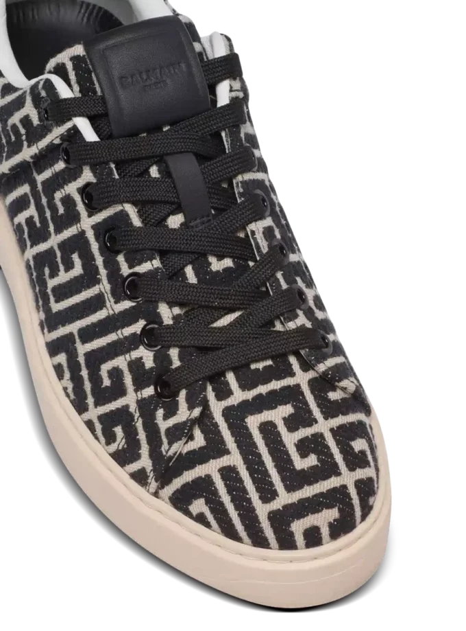 Baskets B-Court en jacquard monogrammé Baskets B-Court en jacquard monogrammé