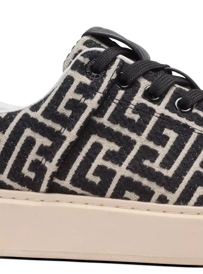 Baskets B-Court en jacquard monogrammé Baskets B-Court en jacquard monogrammé