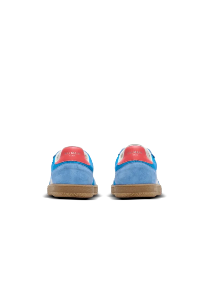 Baskets Balmain Swan en cuir, daim et nylon Baskets Balmain Swan en cuir, daim et nylon