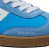 Baskets Balmain Swan en cuir, daim et nylon Baskets Balmain Swan en cuir, daim et nylon
