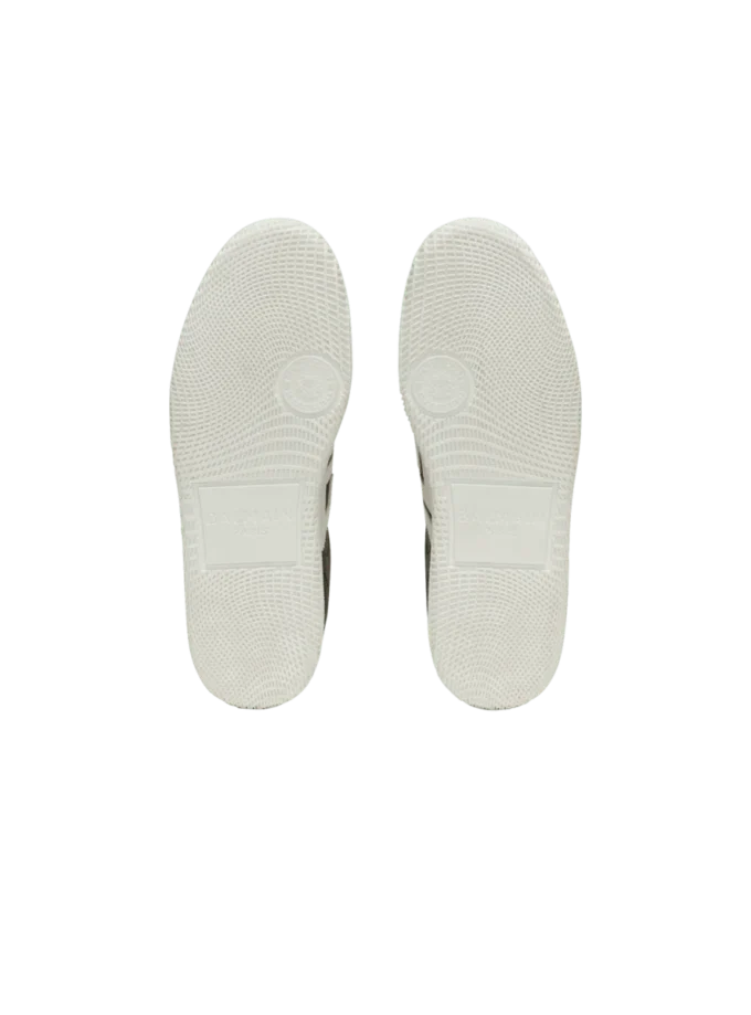 Baskets Balmain Swan en cuir de veau Baskets Balmain Swan en cuir de veau
