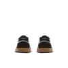 Baskets Balmain Swan en cuir de veau et daim