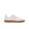 Baskets Balmain Swan en cuir et toile Baskets Balmain Swan en cuir et toile