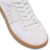 Baskets Balmain Swan en cuir et toile Baskets Balmain Swan en cuir et toile