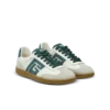 Baskets Balmain Swan en daim et cuir lisse