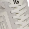Baskets Balmain Swan en daim et cuir lisse Baskets Balmain Swan en daim et cuir lisse