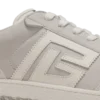 Baskets Balmain Swan en daim et cuir lisse Baskets Balmain Swan en daim et cuir lisse
