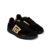 Baskets Balmain Swan en daim et cuir verni Baskets Balmain Swan en daim et cuir verni