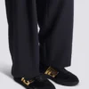 Baskets Balmain Swan en daim et cuir verni Baskets Balmain Swan en daim et cuir verni