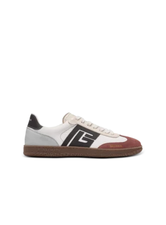 Baskets Balmain Swan en daim et nylon Baskets Balmain Swan en daim et nylon