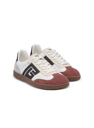 Baskets Balmain Swan en daim et nylon Baskets Balmain Swan en daim et nylon