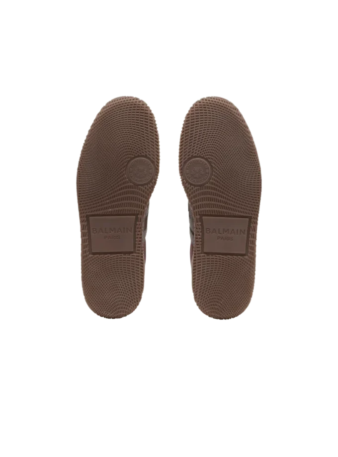 Baskets Balmain Swan en daim et nylon Baskets Balmain Swan en daim et nylon