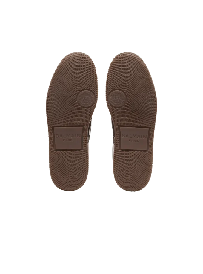 Baskets Balmain Swan en daim et nylon Baskets Balmain Swan en daim et nylon