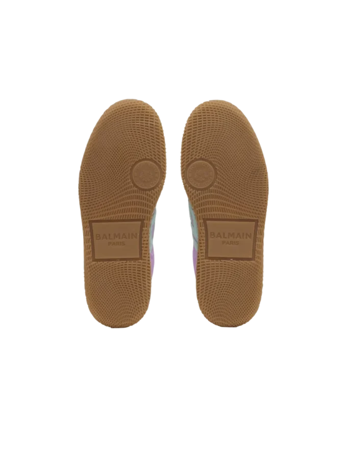Baskets Balmain Swan en daim et nylon Baskets Balmain Swan en daim et nylon