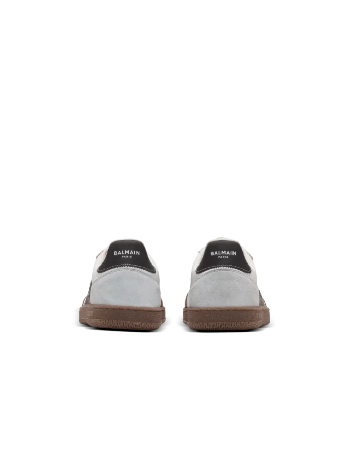 Baskets Balmain Swan en daim et nylon Baskets Balmain Swan en daim et nylon