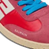 Baskets Balmain Swan en daim et nylon
