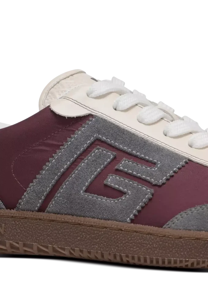 Baskets Balmain Swan en daim et nylon Baskets Balmain Swan en daim et nylon