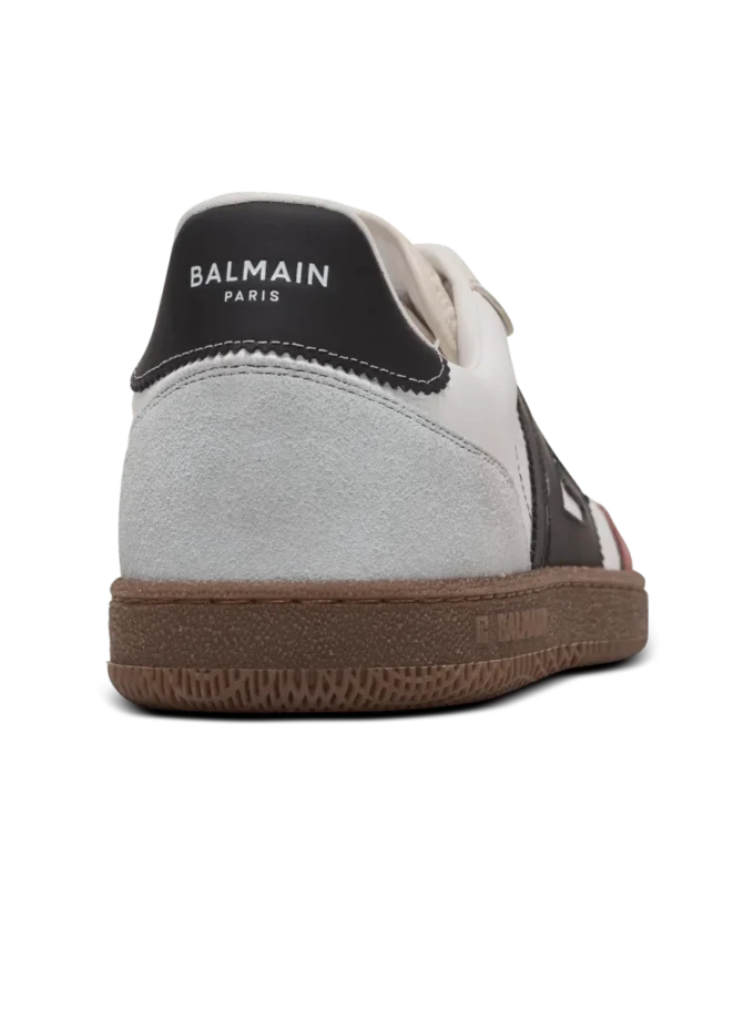 Baskets Balmain Swan en daim et nylon Baskets Balmain Swan en daim et nylon