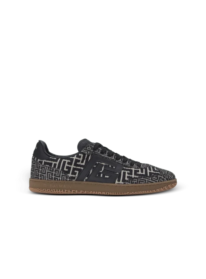 Baskets Balmain Swan en jacquard PB Labyrinth Baskets Balmain Swan en jacquard PB Labyrinth