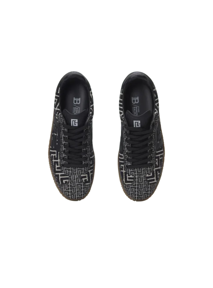 Baskets Balmain Swan en jacquard PB Labyrinth Baskets Balmain Swan en jacquard PB Labyrinth