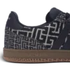 Baskets Balmain Swan en jacquard PB Labyrinth Baskets Balmain Swan en jacquard PB Labyrinth