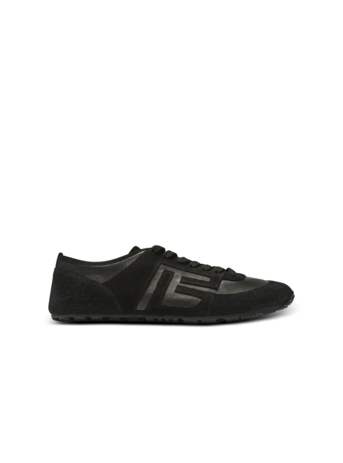 Baskets Racer 45 en cuir d’agneau et daim Baskets Racer 45 en cuir d’agneau et daim