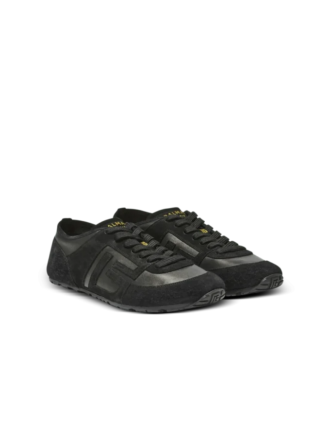 Baskets Racer 45 en cuir d’agneau et daim Baskets Racer 45 en cuir d’agneau et daim