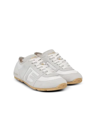 Baskets Racer 45 en cuir d’agneau et daim Baskets Racer 45 en cuir d’agneau et daim
