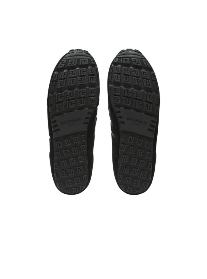 Baskets Racer 45 en cuir d’agneau et daim Baskets Racer 45 en cuir d’agneau et daim