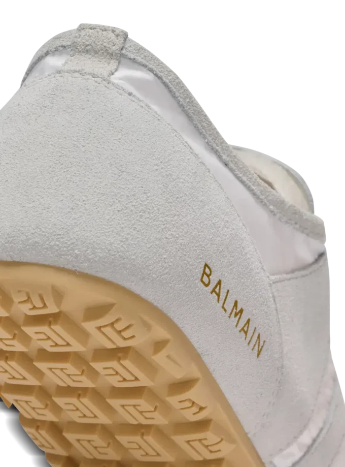 Baskets Racer 45 en cuir d’agneau et daim Baskets Racer 45 en cuir d’agneau et daim