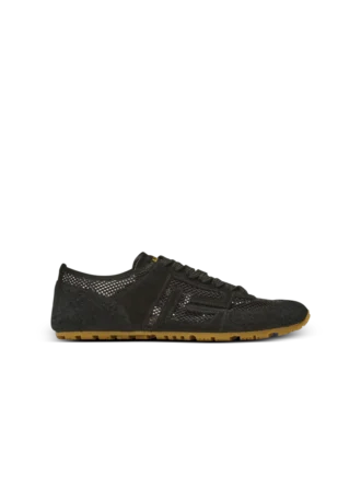 Baskets Racer 45 en cuir de veau, daim et nylon Baskets Racer 45 en cuir de veau, daim et nylon