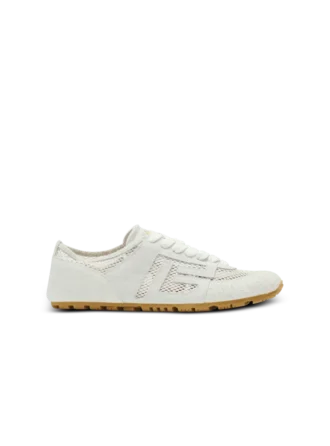 Baskets Racer 45 en cuir de veau, daim et nylon Baskets Racer 45 en cuir de veau, daim et nylon