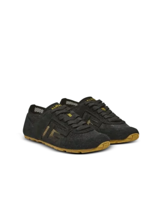 Baskets Racer 45 en cuir de veau, daim et nylon Baskets Racer 45 en cuir de veau, daim et nylon