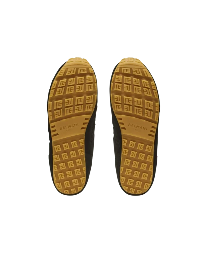 Baskets Racer 45 en cuir de veau, daim et nylon Baskets Racer 45 en cuir de veau, daim et nylon
