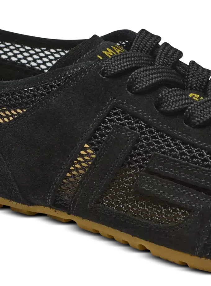 Baskets Racer 45 en cuir de veau, daim et nylon Baskets Racer 45 en cuir de veau, daim et nylon