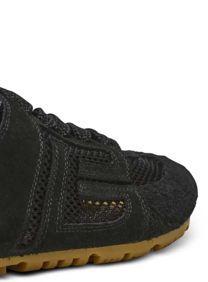 Baskets Racer 45 en cuir de veau, daim et nylon Baskets Racer 45 en cuir de veau, daim et nylon
