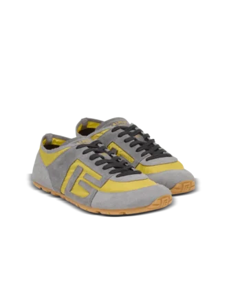 Baskets Racer 45 en daim et nylon Baskets Racer 45 en daim et nylon