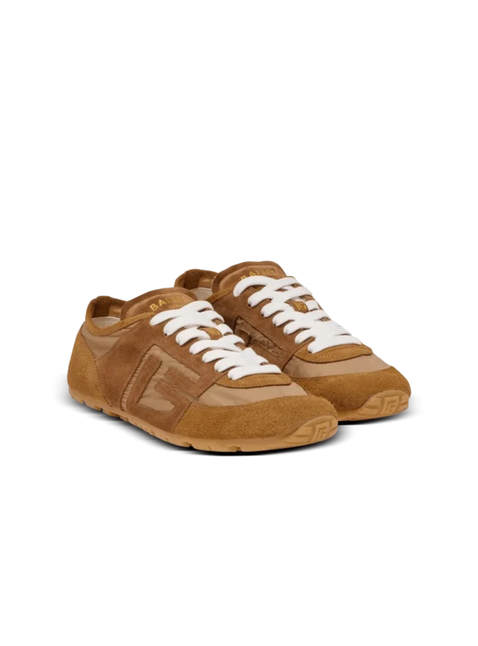 Baskets Racer 45 en daim et nylon Baskets Racer 45 en daim et nylon