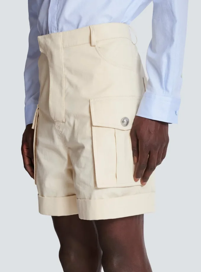 Bermuda cargo en coton Bermuda cargo en coton